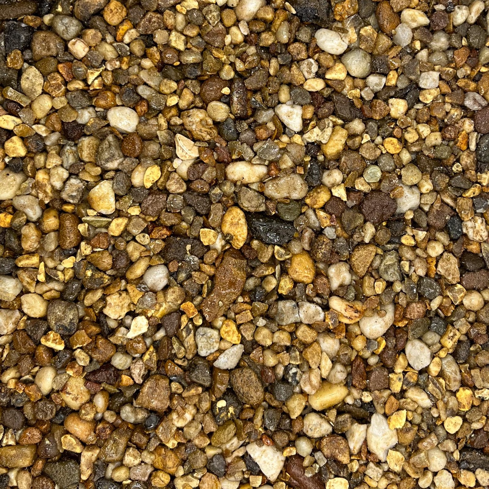 Terrabase resin bound stone carpet sample in Rustic Cove