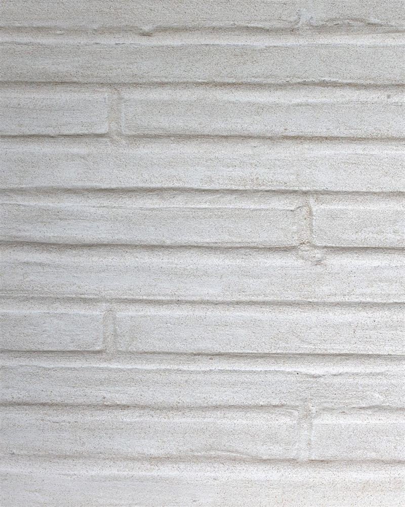 Clayworks clay on brick white whi 07 clay plaster sample swatch