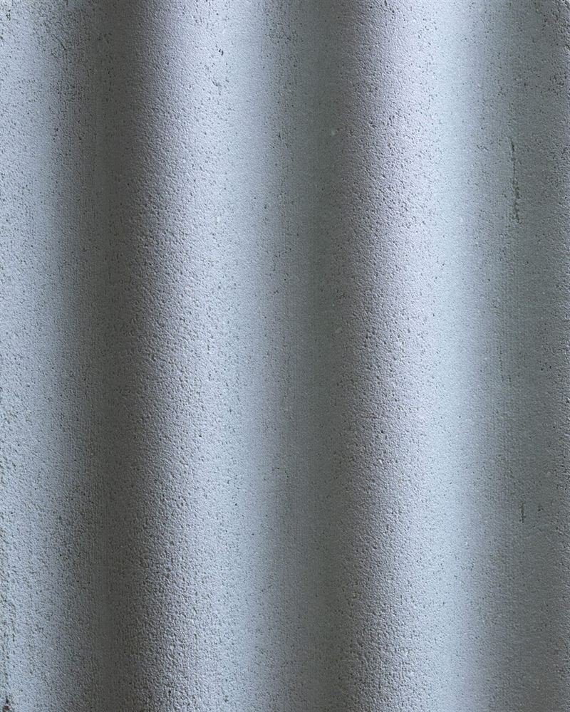 Clayworks corrugated custom white clay plaster sample swatch