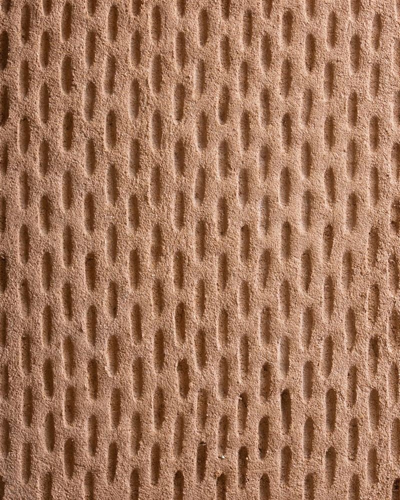 Clayworks pitted demi rustic custom colour clay plaster sample swatch