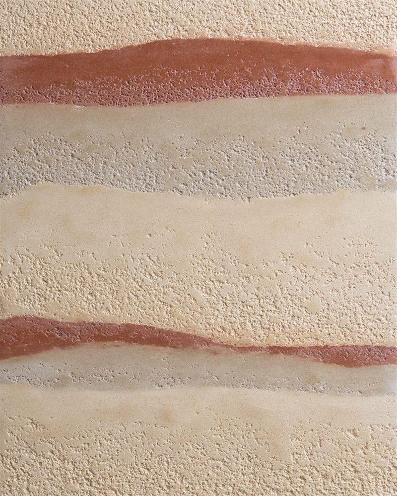 Clayworks rammed earth finish texture 06 clay plaster sample swatch